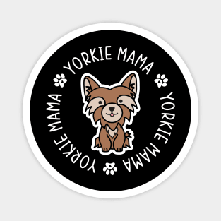 Yorkie Mama Yorkshire Terrier Mom Dog Magnet